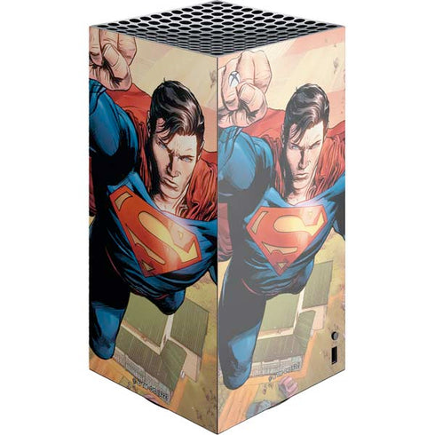 DC Comics Superman Flying Pose Action Comics #957 Art by Patch Zircher XBox Series X Digital Edition Console Skin